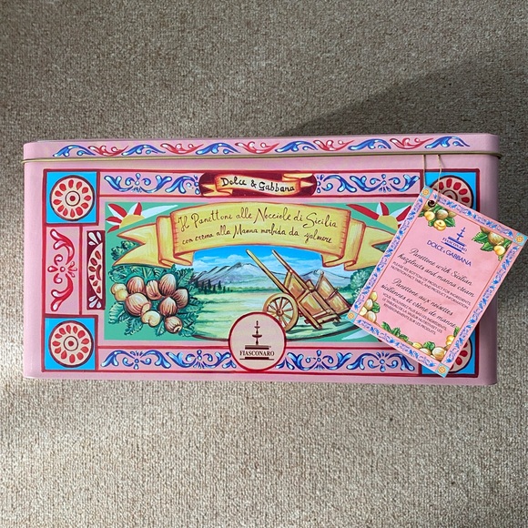 Dolce & Gabbana Pink and Green Decorative Tin - Picture 5 of 6